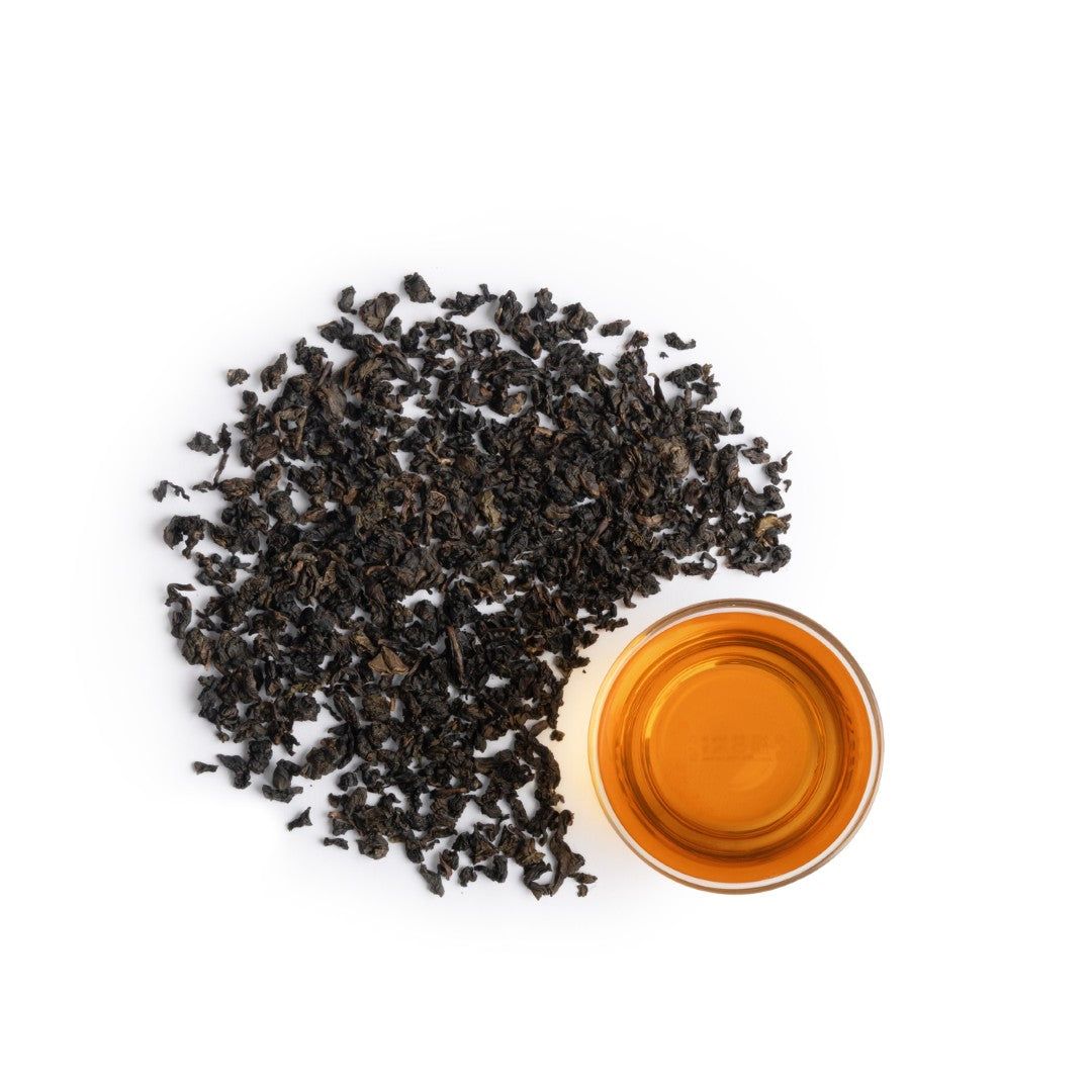 Longquan Celadon Tin - Nanyan Traditional Red Core TIE GUAN YIN (2025 Autumn Tea)