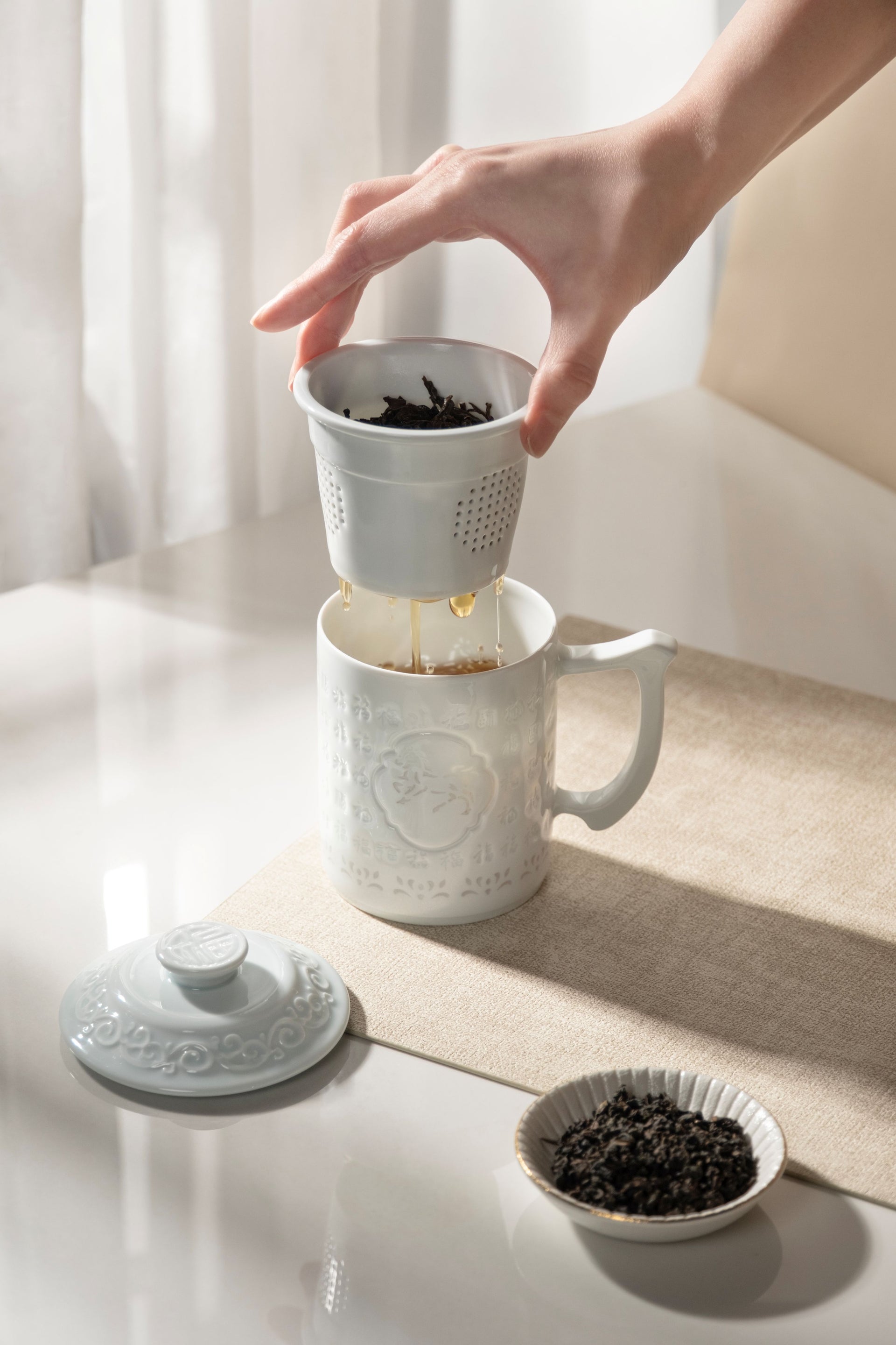 Horse Tea Infuser Mug