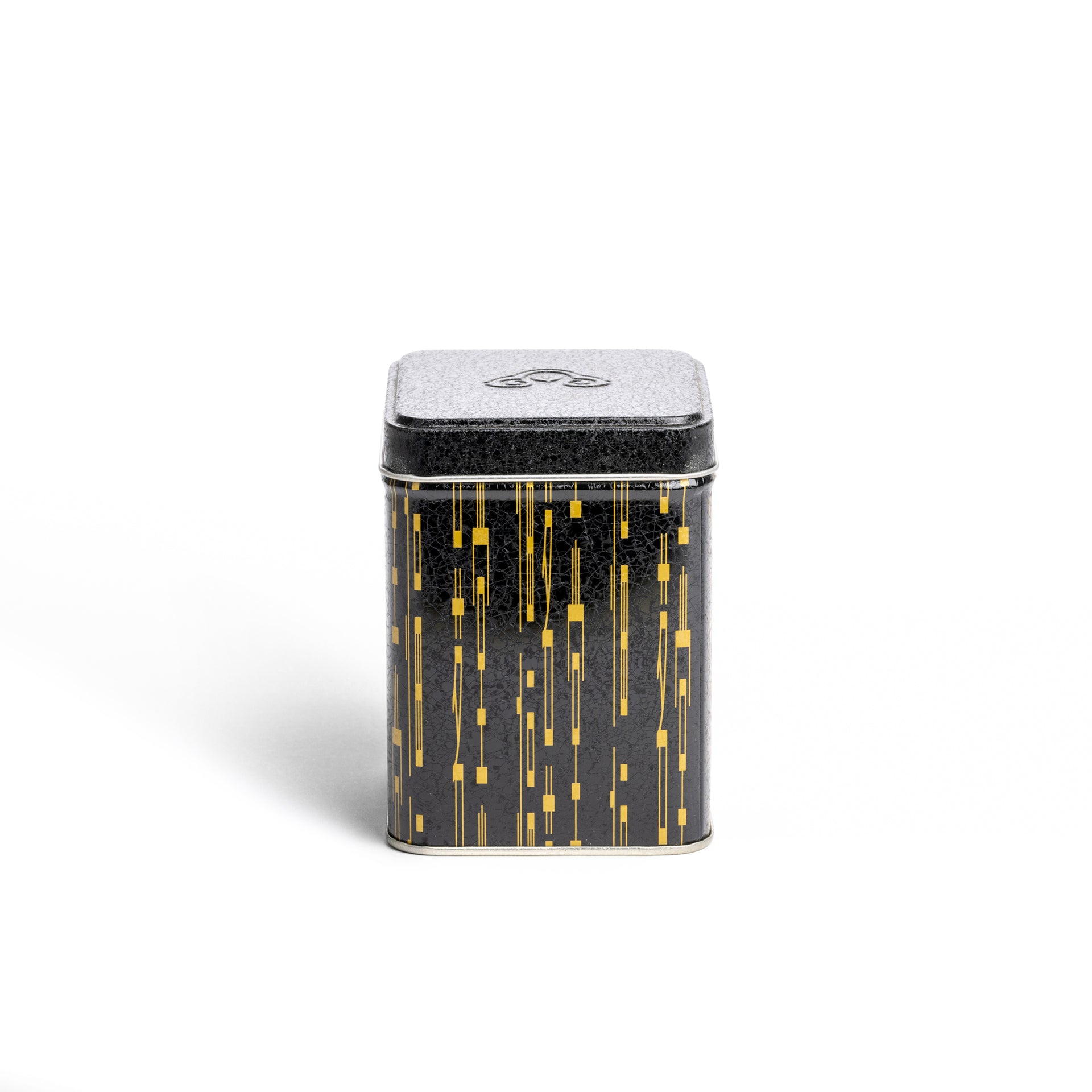 福茗堂四方罐(黑色)